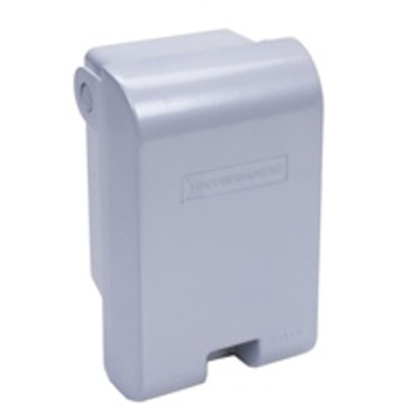 Weatherproof In-Use Cover 1 Gang Multiple Insert Type 2-3/4 Deep Aluminum By Intermatic WP3110MXD