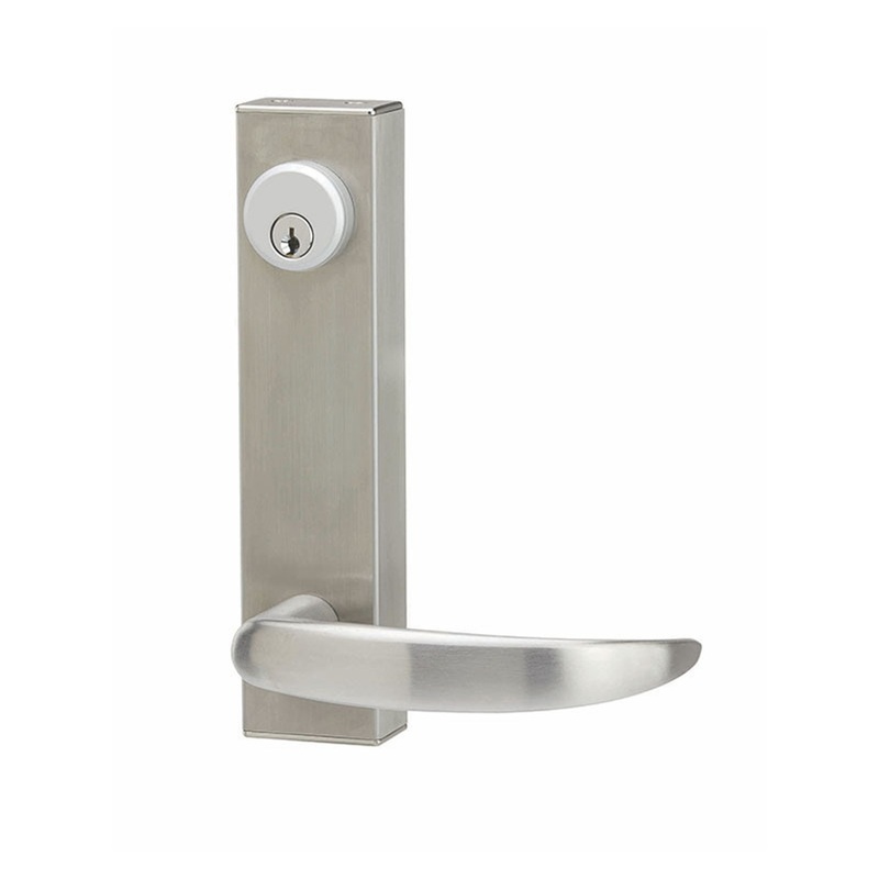Adams Rite 3080E-02-0-3U-50-US32D Electrified Entry Trim 02 Round Lever With Cylinder Hole Universal 24VDC Fail Secure Satin Stainless Steel – KAL DOOR HARDWARE