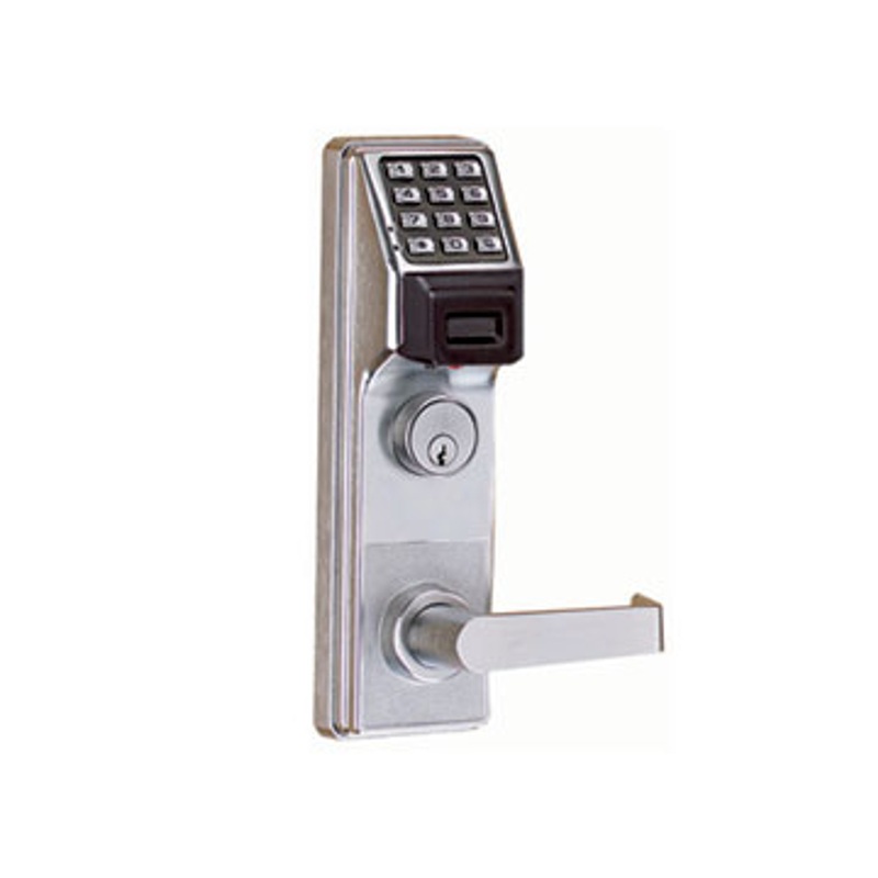 Alarm Lock ETPDLS1G-10BS88 Trilogy Exit Trim Prox Reader with Keypad Straight Lever – Old Sarg 8800 in Dark Bronze – KAL DOOR HARDWARE