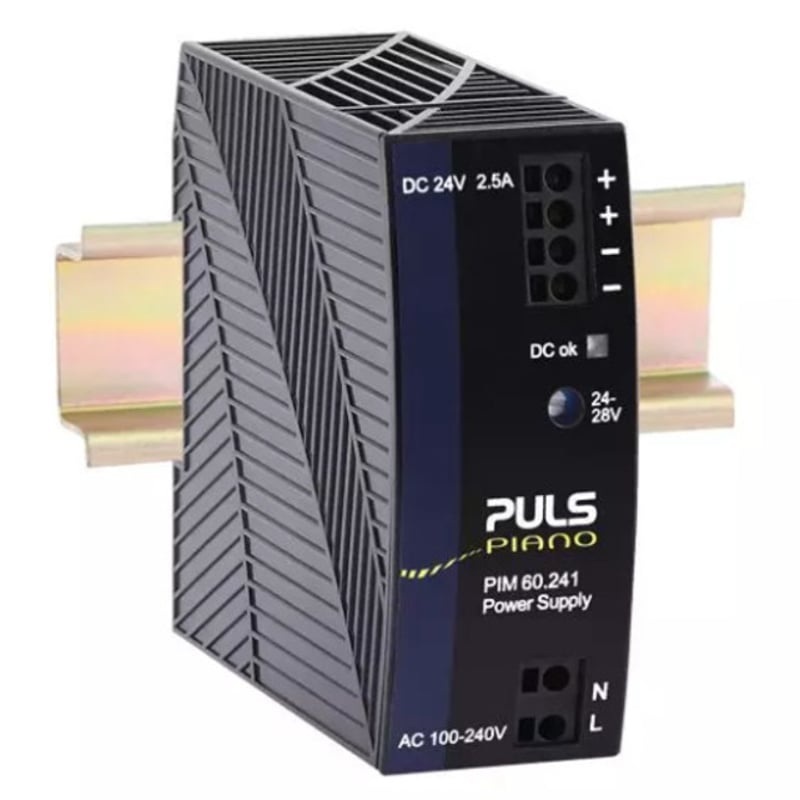 DIN Rail Power Supply 1P/24V/2.5A By PULS PIM60.241