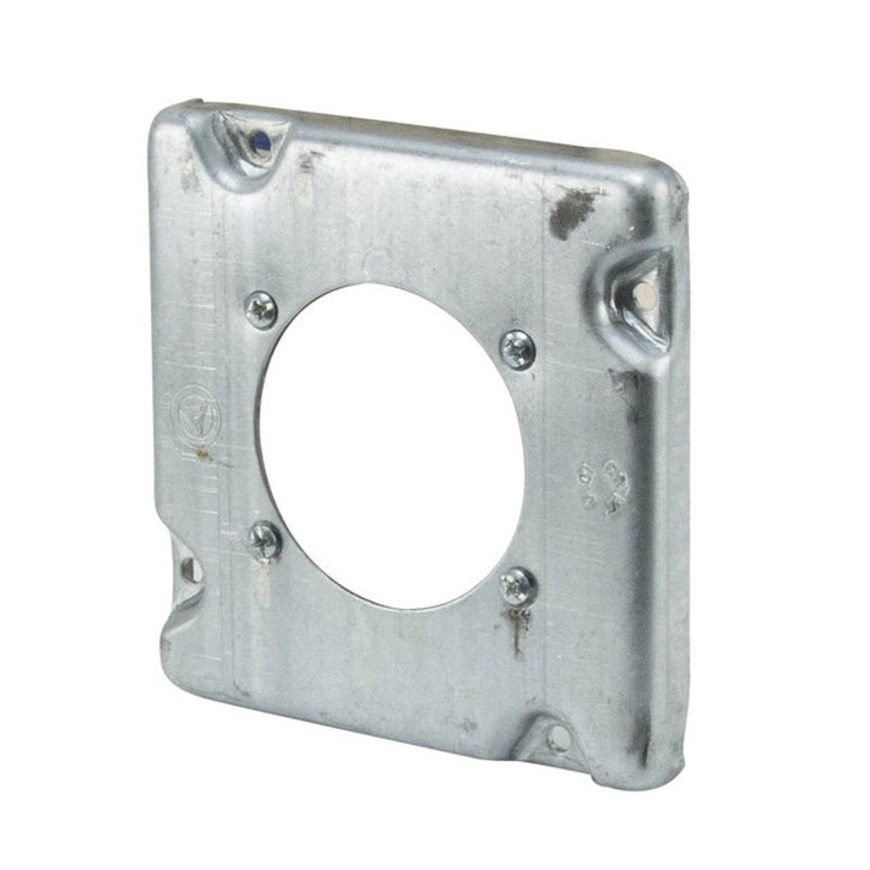 4-11/16 Square Exposed Work Cover (1) Single Receptacle By Appleton 8499
