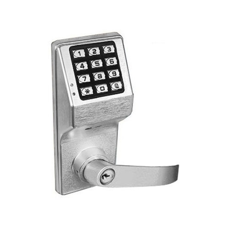 Alarm Lock DL3275IC-S-US26D Trilogy T3 Series Digital Cylindrical Keyless Lock Regal Leverset with Schlage Core Override in Satin Chrome – KAL DOOR HARDWARE
