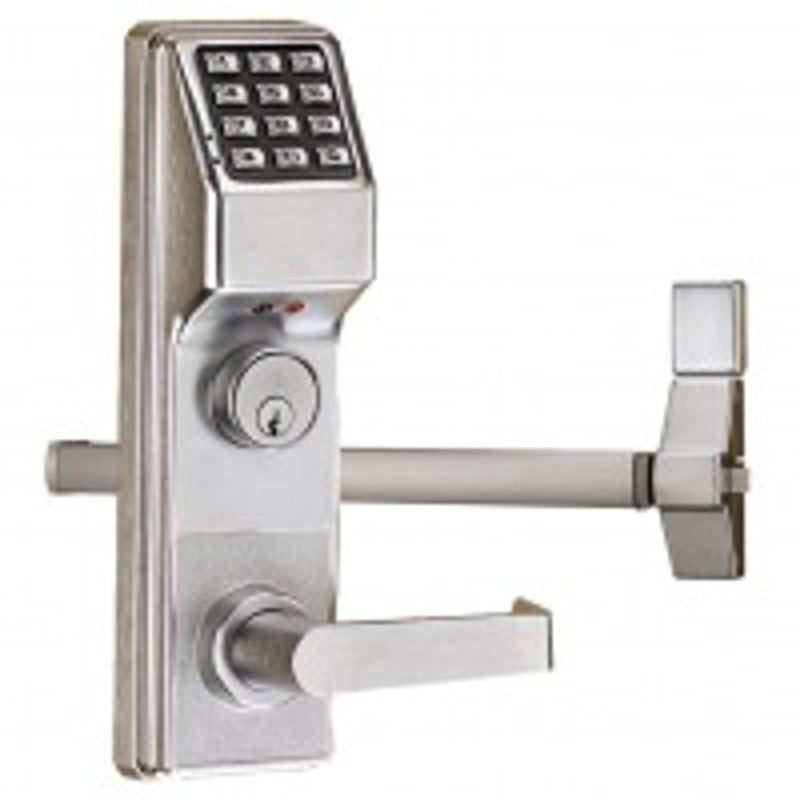 Alarm Lock Trilogy ETDLS1G Exit Trim Keypad Digital Lock with Audit Trail