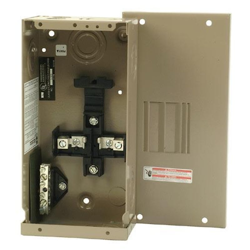 Load Center Main Lug 70A 120/240V 1P 2/4 NEMA 1 By Eaton CH2L70SP