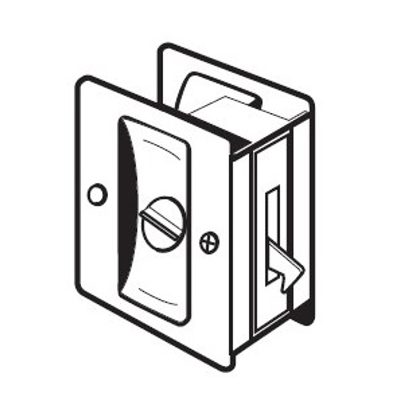PDL-101 Privacy Pocket Door Lock by Don-Jo – KAL DOOR HARDWARE