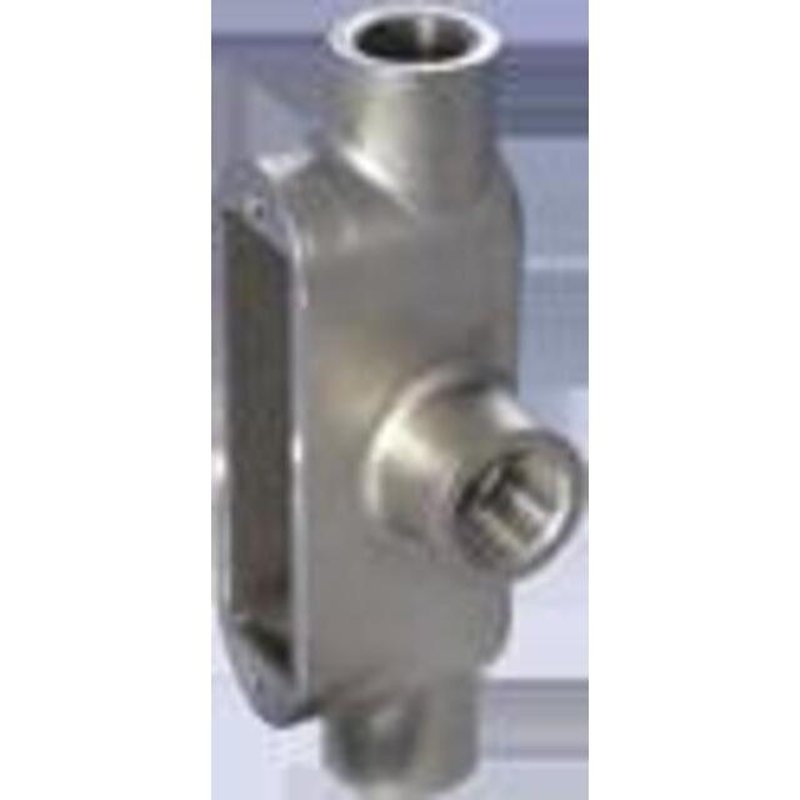 Rigid SS 316 T Conduit Body 1-1/4 By Calbrite S61200TE00