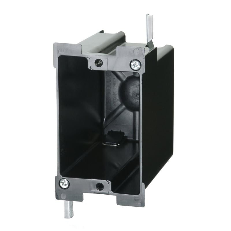 Single Gang Electrical Box By Allied Moulded P-122OW