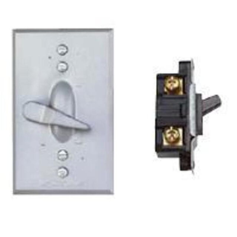 1 GANG TOG CV GRY W/ SP 10A SW By BWF TS-11V