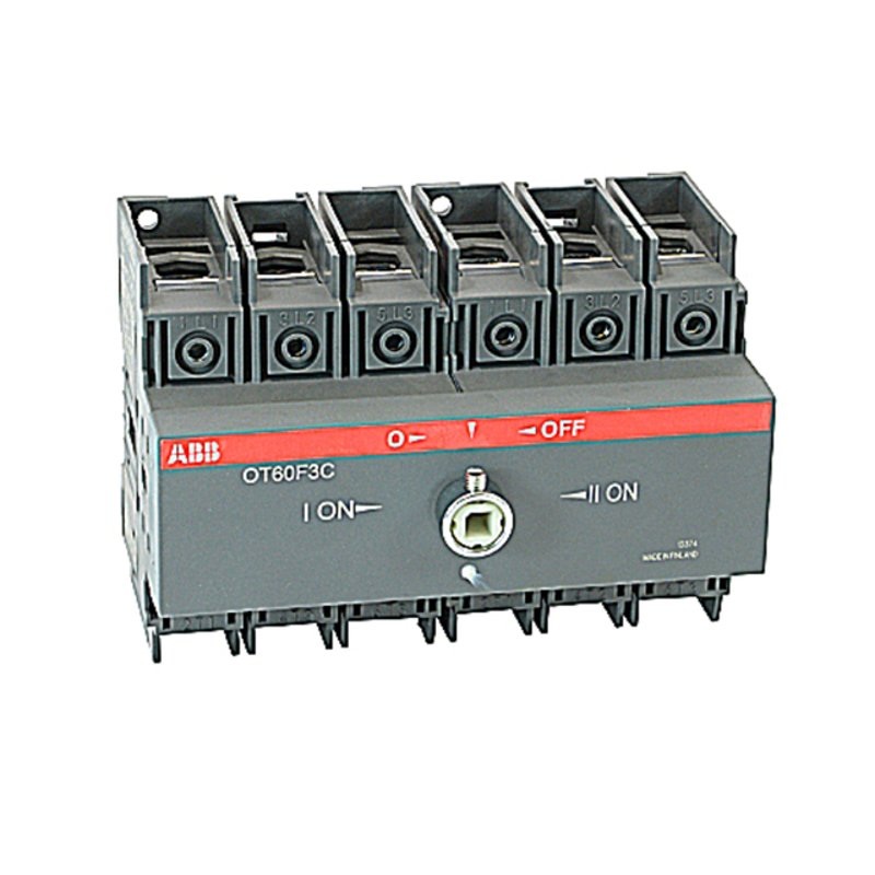 3 Pole 60a Ul98 Manual Xfer Sw By ABB OT60F3C
