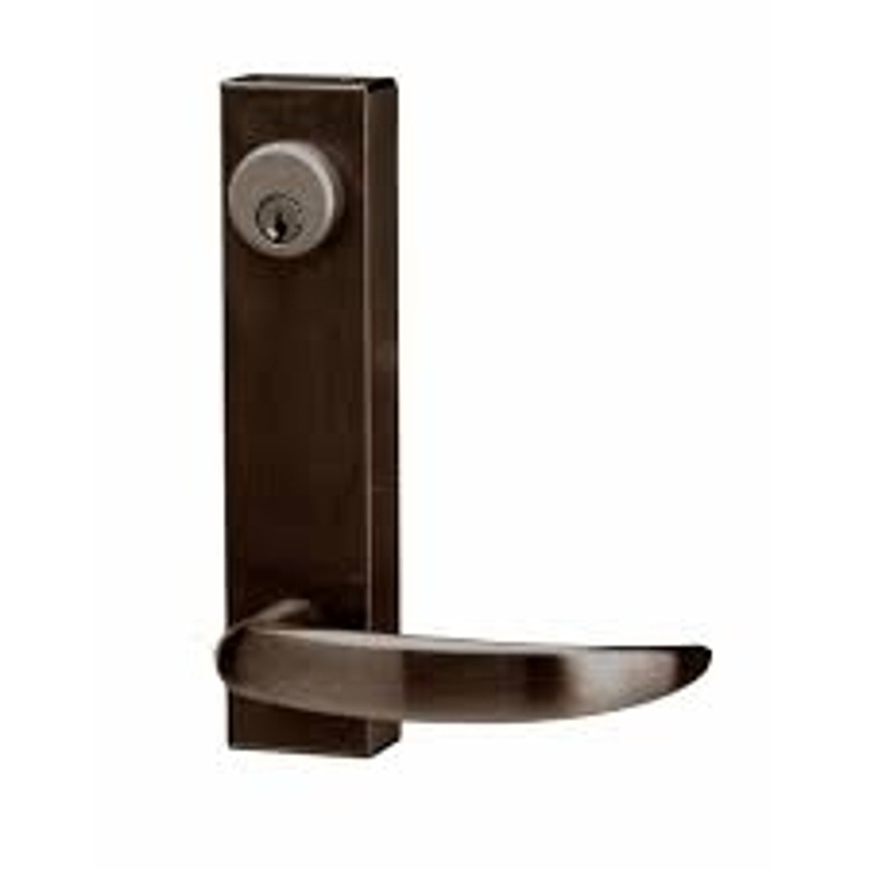Adams Rite 3080-01-0-3U-US10B Entry Trim 01 Curve Lever With Cylinder Hole Universal Oil Rubbed Bronze – KAL DOOR HARDWARE