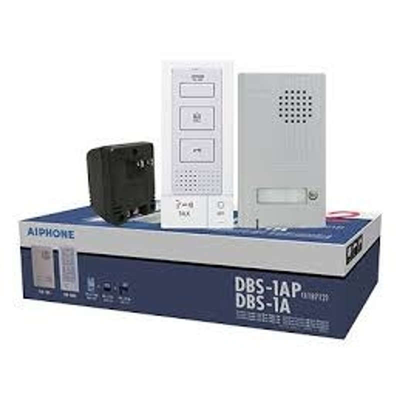 AIPHONE DBS-1A | 10343  Electric Lock Door Phone Kit 2-Wire Includes Door Station Master Station Power Supply – KAL DOOR HARDWARE