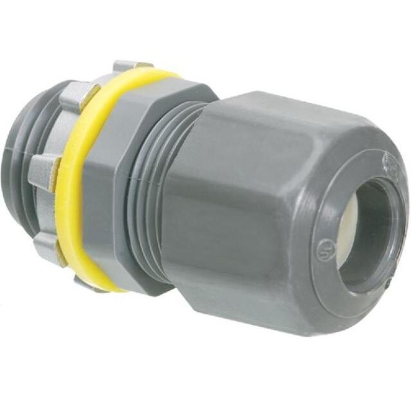 Cord Connector Low Profile 1/2 Non-Metallic By Arlington LPCG507