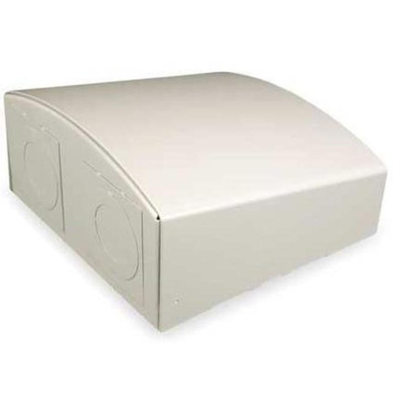 Divided Entrance End Fitting / 4000 Series Raceway Steel Gray By Wiremold G4010DFO