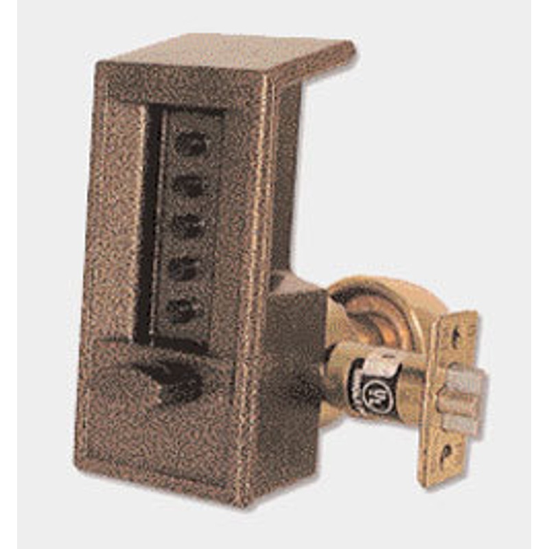 DormaKaba 6202-85-41 Cylindrical Combination Lock Exterior Thumb turn Interior Knob 2-3/8 Backset Outside Black Inside Satin Chrome – KAL DOOR HARDWARE