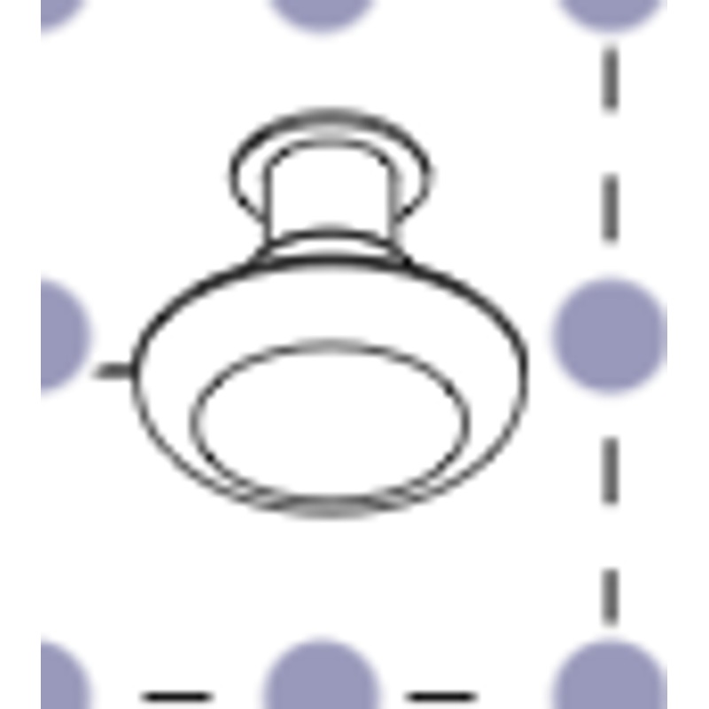 Eda Hold Open Stud #4040XP-37EDA BLACK  LCN – KAL DOOR HARDWARE