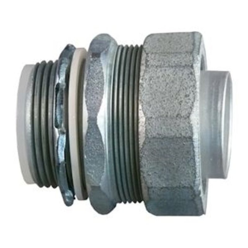 Liquidtight Connector 2 Straight Insulated Throat Steel By Appleton STB200