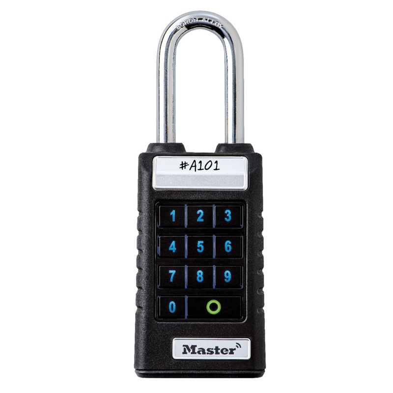 MASTER LOCK COMPANY | 6400ENT BLUETOOTH PADLOCK W/KEYPAD STANDARD SHACKLE