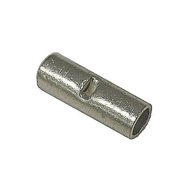 Non Insulated Butt Splice 4 To 3 AWG Conductor 1.12 IN L Copper By Thomas & Betts FF2