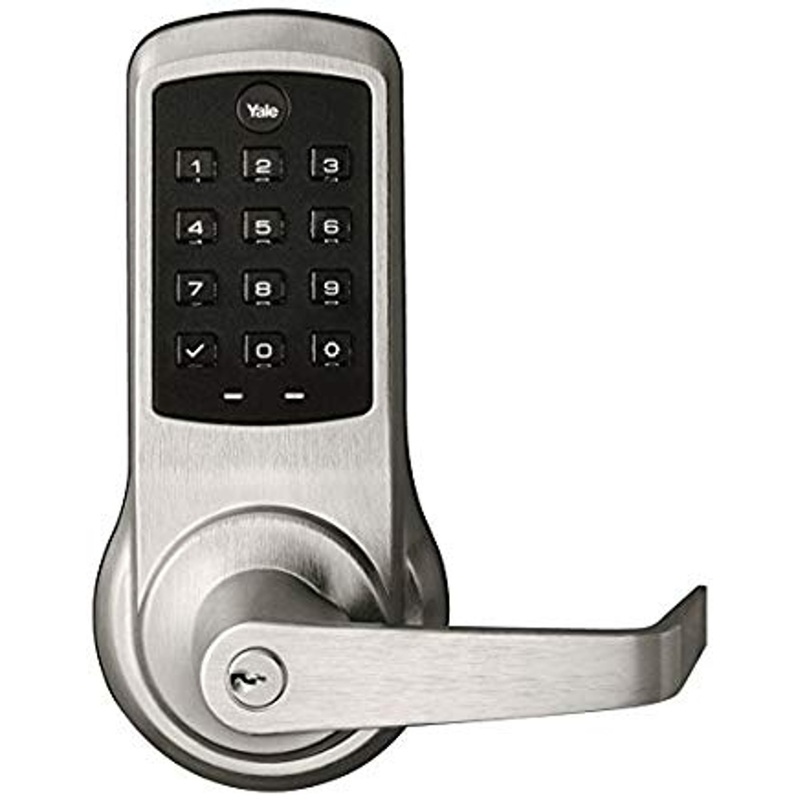 Yale AU-NTB613-NR 626 Grade 1 NexTouch Cylindrical Lock with Keypad Trim Augusta Lever Cylinder Override – KAL DOOR HARDWARE