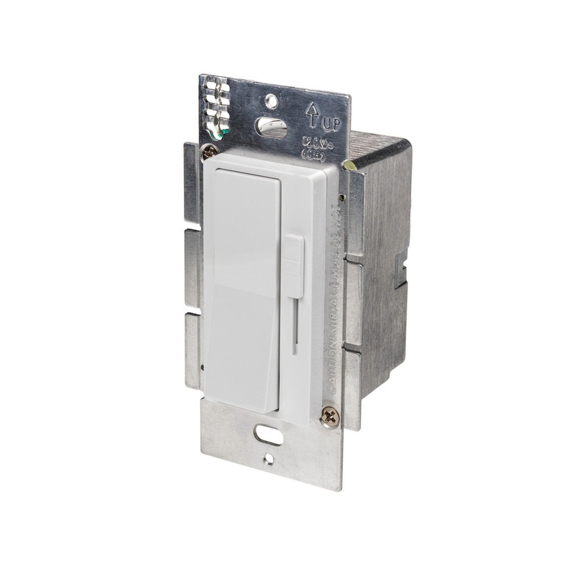 SWITCHEX+ R1 Driver & Dimmer Switch 12VDC/60W White By Diode LED DI-SXR1-12V60W